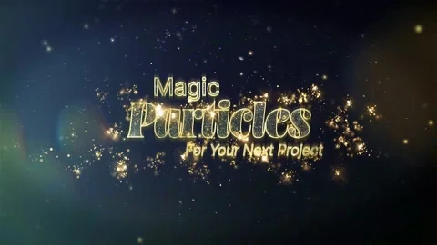 Magic Particle Title Intro Catálogo de After Effects