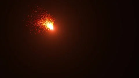 Magic particle trail animation Stock Footage 298831555