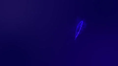 Magic particle trail background animation Stock Footage 298831528