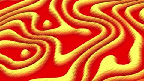 Magic Particles 3d Moving Background Animation Stock Footage 201102063