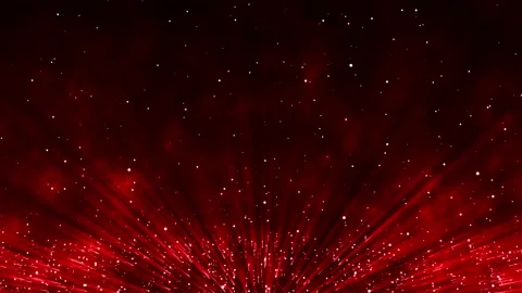 Magic particles abstract background red Stock-Footage 229403947