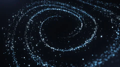 Magic Particles Background Video stock 247467261