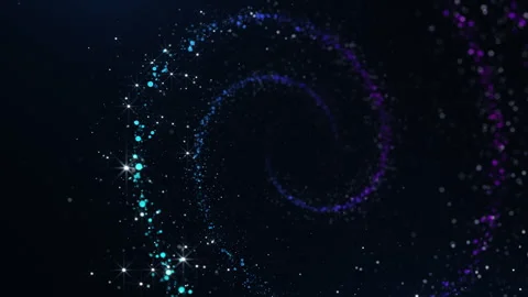 Magic Particles Background Video stock 247468697