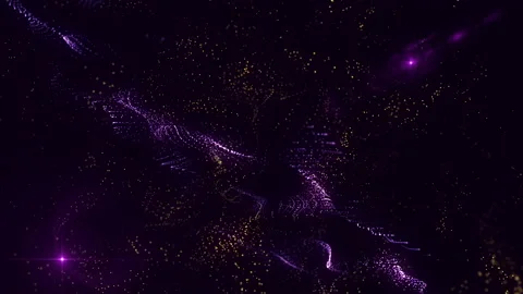 Magic Particles Loop Background Stock Footage 169290548