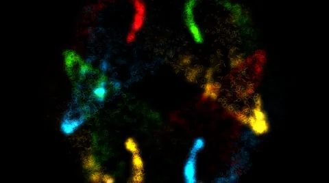 Magic Particles - Motion Background 74 (HD) Stock Footage 1391312