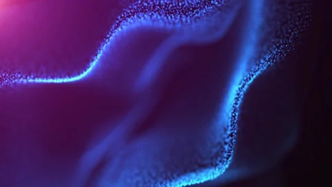 Magic Particles Moving Background Animation Stock Footage 196006006