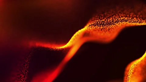 Magic Particles Moving Background Animation Stock Footage 196006036