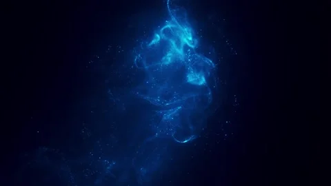 Magic particles. Realistic particles animation. Stock Footage 330113269