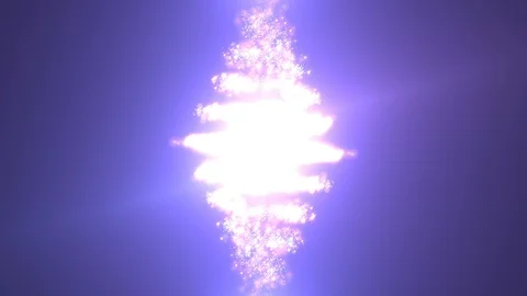 Magic Particles reveal Stock Footage 99134125