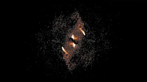 Magic Particles Trail 01. 스톡 동영상 296004616