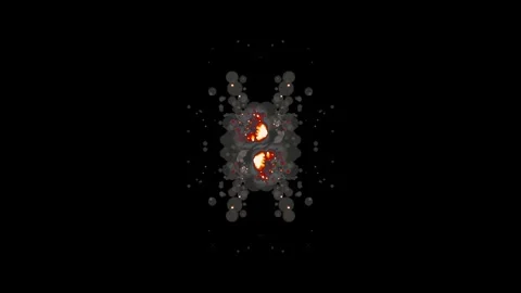 Magic Particles Trail. Stock Footage 296004118