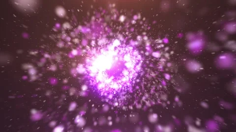 Magic Particles Tunnel Revealer Stock Footage 311536173