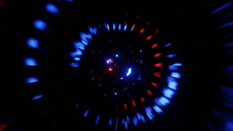 Magic party tunnel Stock Footage 201285610