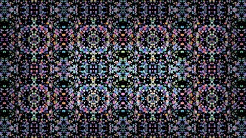 Magic pattern looks like a fairy carpet. 4k video Stock Footage 88242444