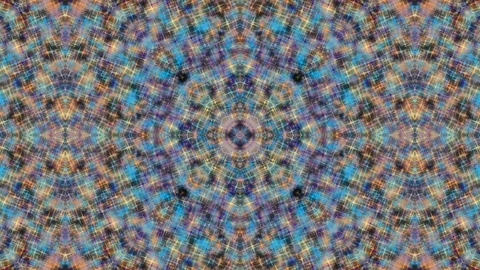 The magic pattern is moving. Fabulous abstract background Stock Footage 88242441