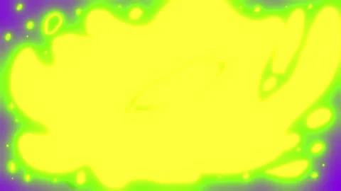 Magic pot with potion floods purple screen. Stock Halloween effect for frame Stock Footage 292687974