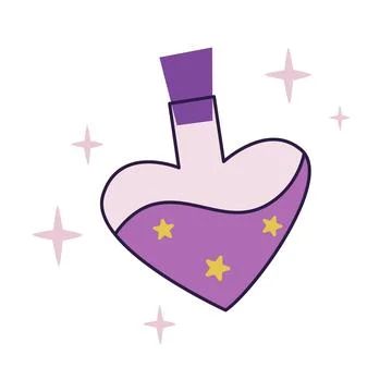 Magic potion clip art vector illustration Stock Illustration