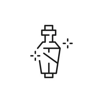 Magic Potion Icon Stock Illustration