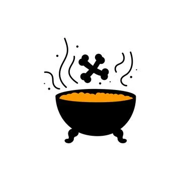 Magic potion icon isolated on white background Stock Illustration