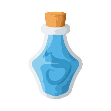 Magic Potion illustration Stock Illustration