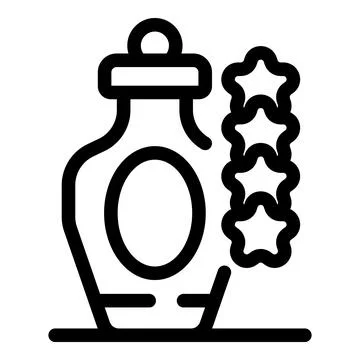Magic potion receiving five star rating for quality and effectiveness Stock Illustration