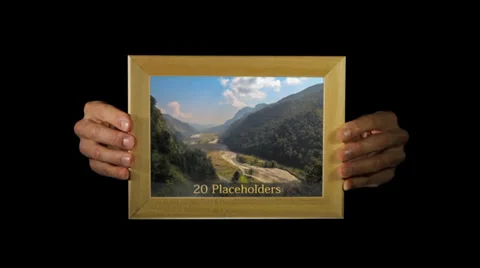 Magic Present (Image-Photo-Video Album Gallery) After Effects stock