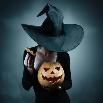 The Magic pumpkin Stock Photos