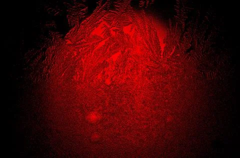 Magic red 3d ball in space 1 Stock Illustration