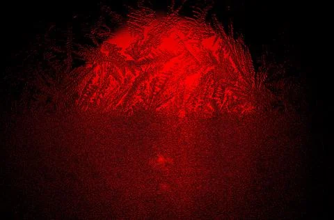 Magic red 3d ball in space 2 Stock Illustration