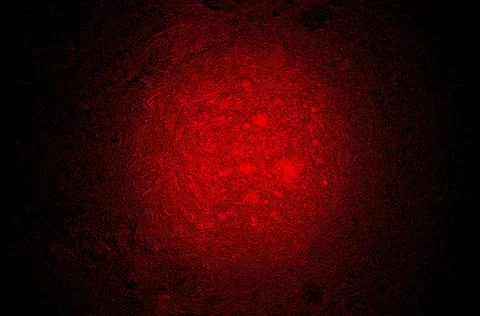 Magic red 3d ball in space 11 Stock Illustration