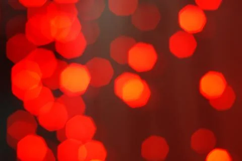 Magic red blurry lights background Stock Photos