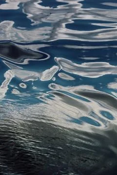 Magic reflections on water surface, sailing regatta in the Gulf of Finland at Stock Photos
