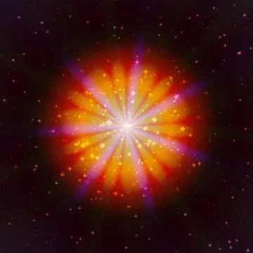 Magic ring generated texture Stock Illustration