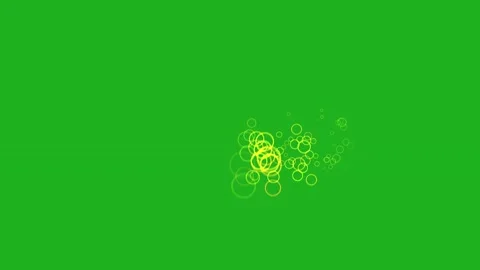 Magic rings stream motion graphics with green screen background Stock Footage 150416008