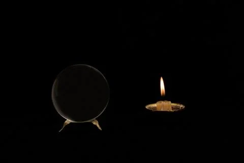 Magic ritual. Foto stock