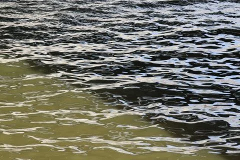 Magic river color change Stock Photos