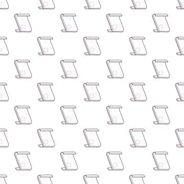 Magic scroll pattern seamless Stock Illustration