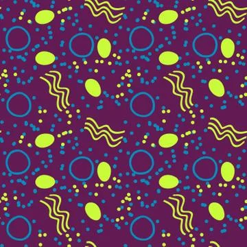 Magic sea life creative pattern 스톡 일러스트