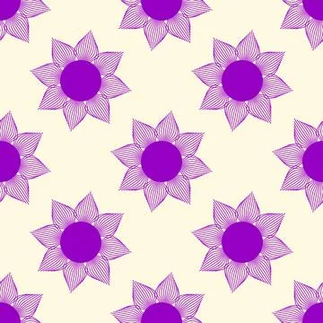 Magic seamless pattern with constellations, sun, moon, magic eyes, clouds a.. Stock Illustration