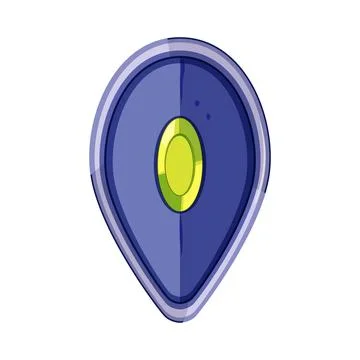 Magic shield protecting digital security gaming icon Stock Illustration