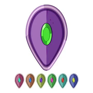 Magic shield protecting digital security gaming icon Stock Illustration