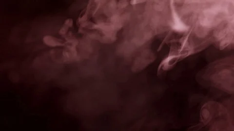 Magic smoke with black Stock Footage