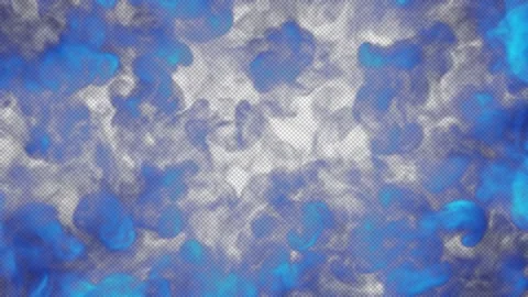 Magic smoke shockwave blowing transition reveal overlay on alpha background Stock Footage 237660442