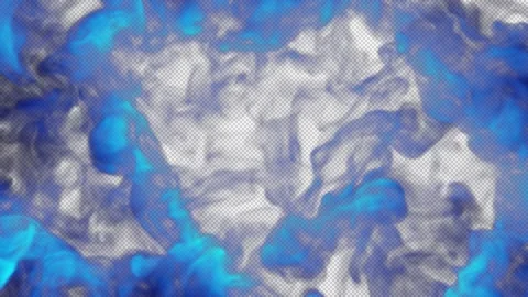 Magic smoke shockwave blowing transition reveal overlay on alpha background Stock Footage 237660514