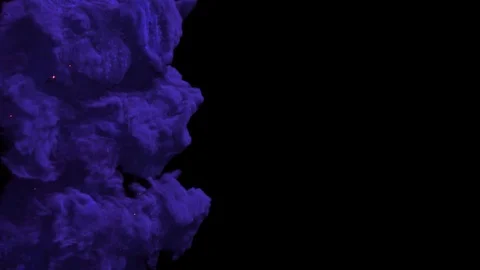 Magic Smoke Transition Stock Footage 100537992