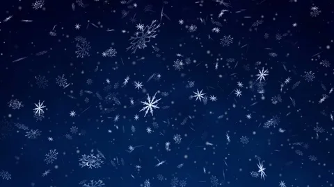 Magic Snow Stock Footage 86096792