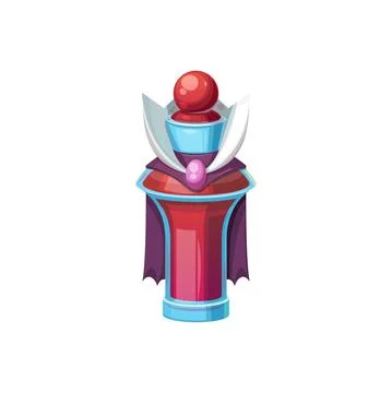 Magic sorcery mixture isolated jar with cork cloak Stock Illustration