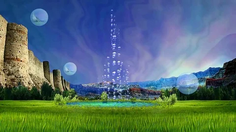 Magic source Stock Footage 72090894