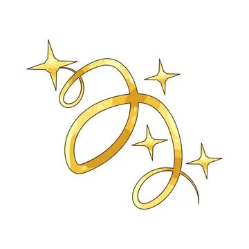 Magic sparkle Stock Illustration