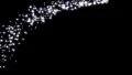 Magic sparkles fairy dust wand particle trail transition 4K 4k or 4k+ Resolution